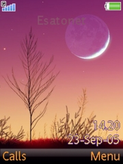 Last Night On Earth W880  theme