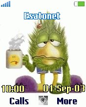 Goodmorning coffee k700 theme