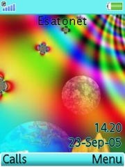 Planet surreal W880  theme
