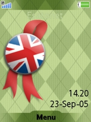 English jumper theme for Sony Ericsson K850