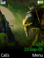 Necron WH40K W580 theme
