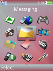Clownfish theme for Sony Ericsson K800
