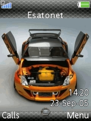 350z theme for Sony Ericsson K800