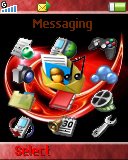 Fire W300 / W300i theme