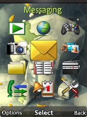 Robot Flash theme theme for Sony Ericsson zylo