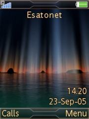Northern lights K800 / K800i theme
