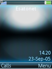 Blue Shine W580 theme