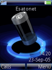 Battery K810 theme