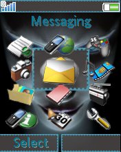 Darkface K610  theme