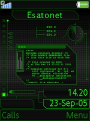 Bit info W580 theme