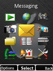 Silver Apple W995  theme