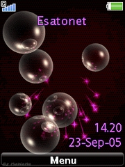 Bursting Bubbles C510  theme