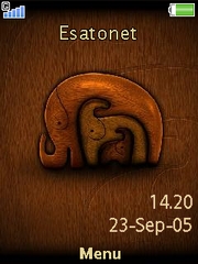 Wooden ellies Cedar  theme