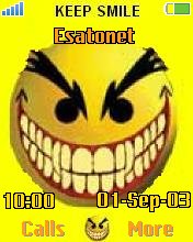 Keep Smile k700 theme