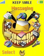 Keep Smile k700 theme