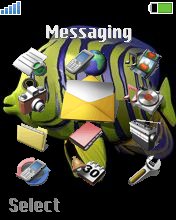 Angelfish 3d k700 theme