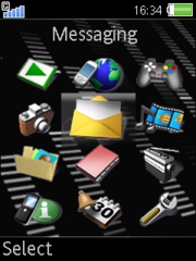 Black IQ K770  theme