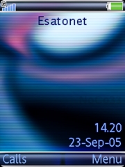 Style blue K800 / K800i theme