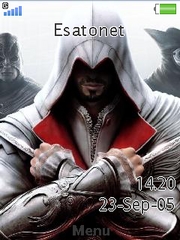 Assassins Creed theme for Sony Ericsson Yari
