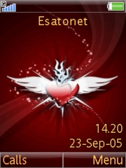 LOVE theme for Sony Ericsson K800