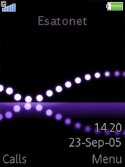 Violet Vintage K810 theme