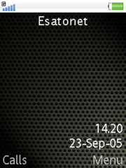 Black and blue W580 theme