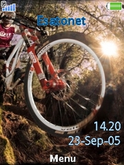 Downhill theme for Sony Ericsson G705