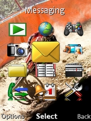 Downhill theme for Sony Ericsson W595