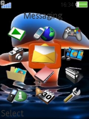 Mushroom theme for Sony Ericsson W580 / W580i