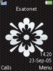 Black and white K810 theme