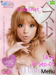 Ayumi hamasaki S500 theme