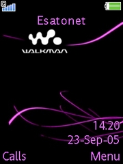 Walkman W580 theme