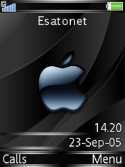Apple mac dark W580 theme