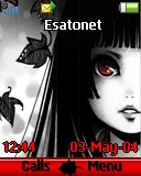 Gothic Girl K310 / K310i theme