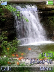 Waterfall K800 / K800i theme