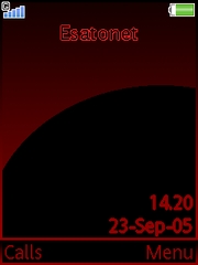 Black&Red theme for Sony Ericsson W580 / W580i