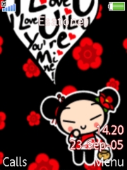 Pucca-dance W830 theme
