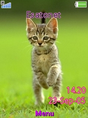 Kitty theme for Sony Ericsson T715