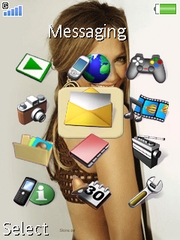 JLo theme for Sony Ericsson K800