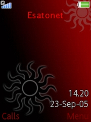 BlackvsRed W580 theme