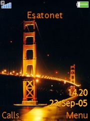 Goldengate K800 / K800i theme