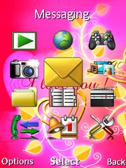 Ros theme for Sony Ericsson W595