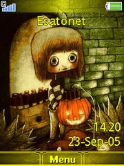 Pumpkin Bomb W995  theme
