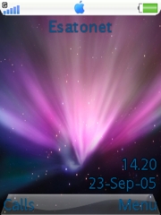 Mac OS X Leopard K810 theme