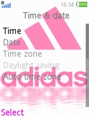 Pink Adidas 
