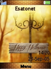 Happy Halloween W705  theme