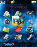 Envy Blue K310 / K310i theme