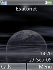 Dark night K810 theme
