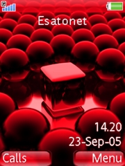 Red Vision W850 theme