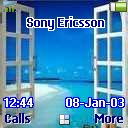 Beach window K300 / K300i theme